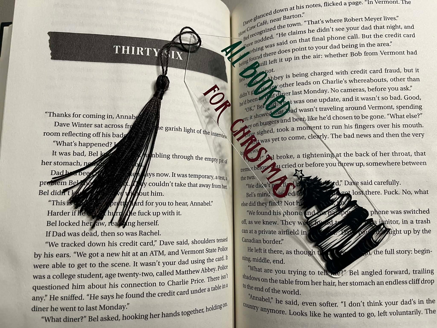 ALL BOOKED FOR CHRISTMAS