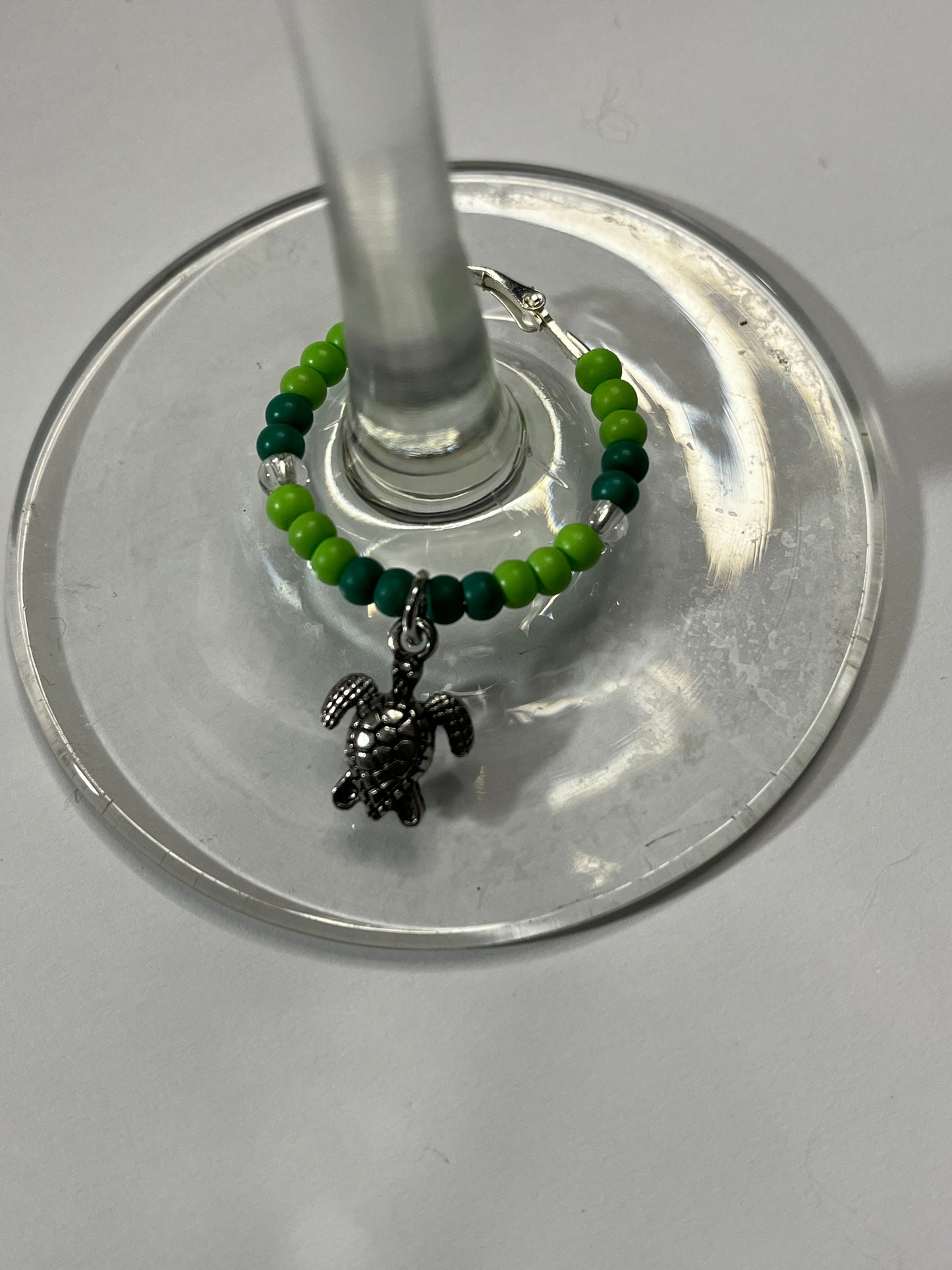 TURTLE WINE GLASS CHARM