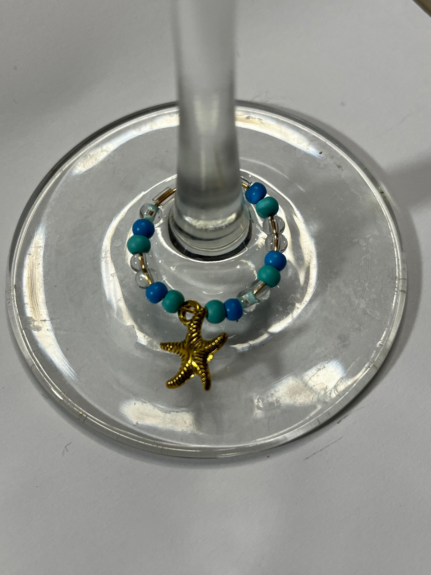 STARFISH WINE CHARM