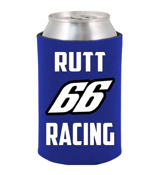 Rutt Racing Koozies- BLACK OR BLUE