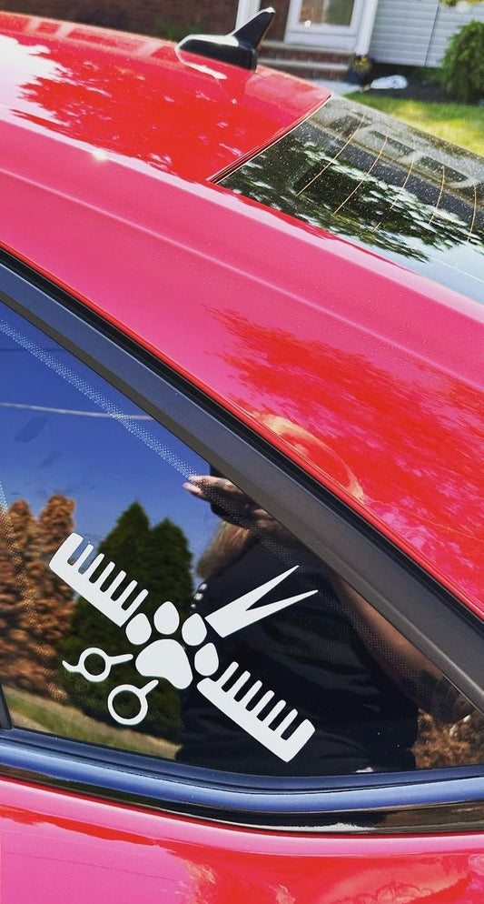 Dog groomer Decal