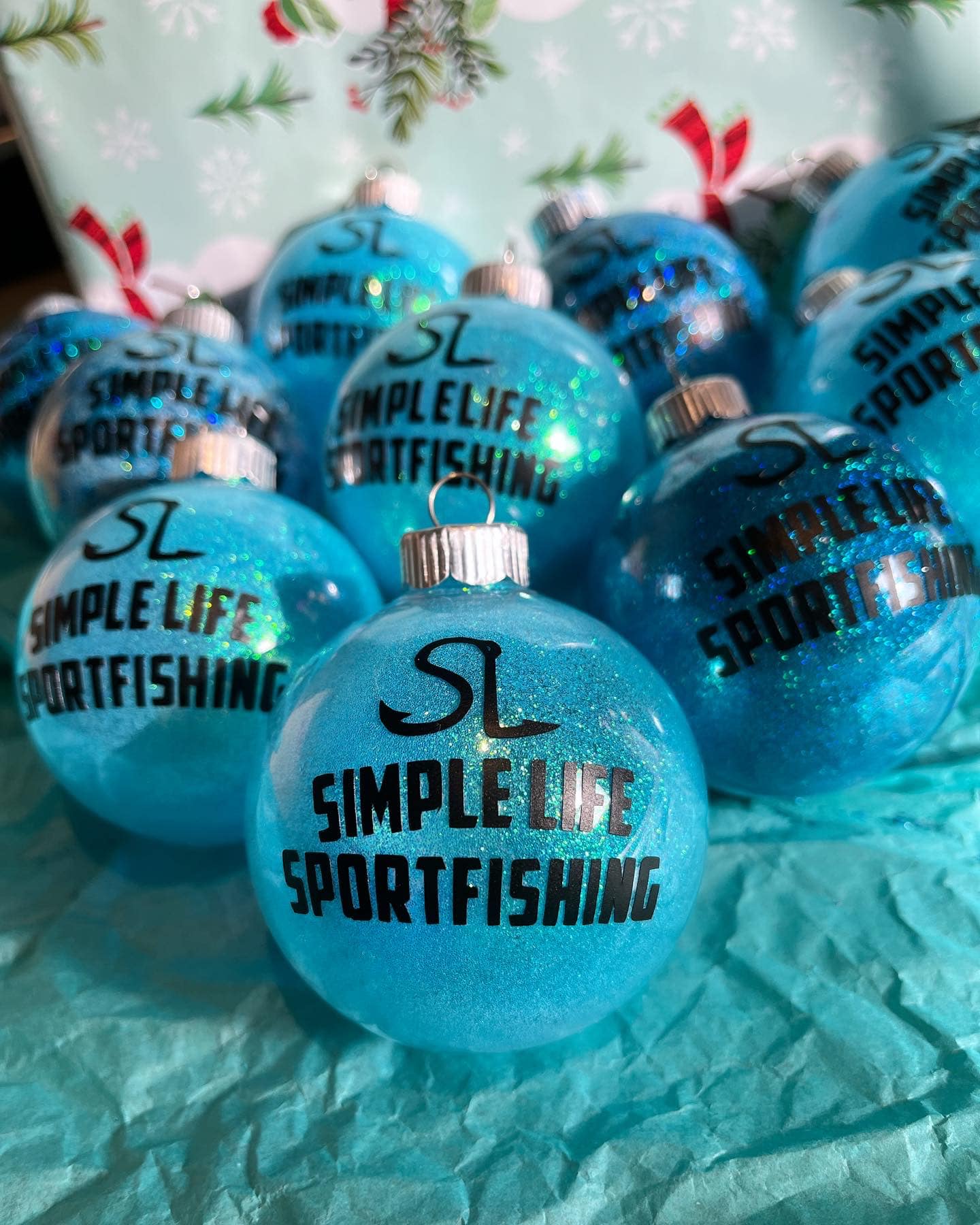SAMPLE of Custom Christmas Ornaments
