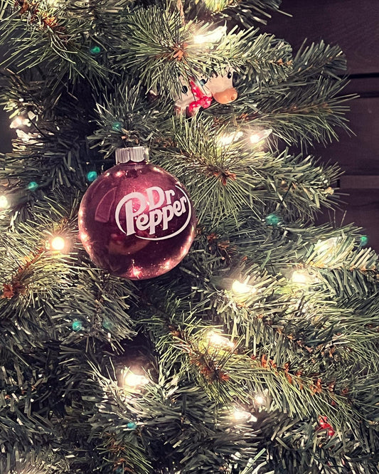 Dr. Pepper inspired Ornament