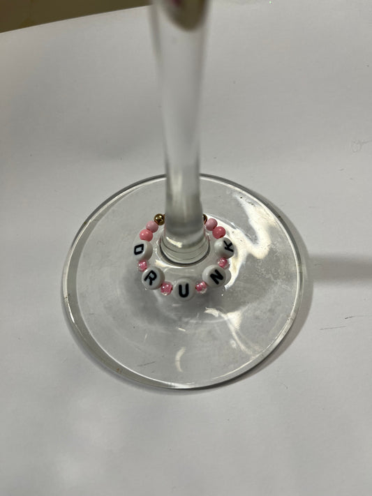 DRUNK WINE CHARM