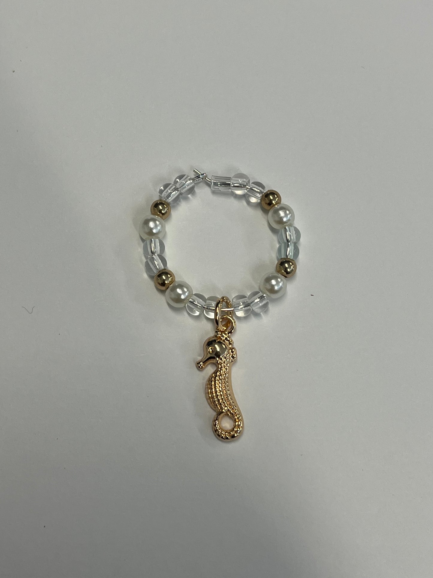 SEAHORSE WINE CHARM