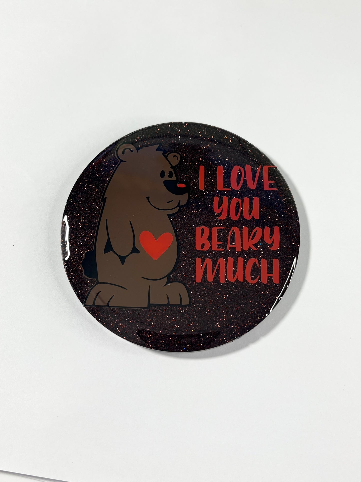 Love you Beary much coaster