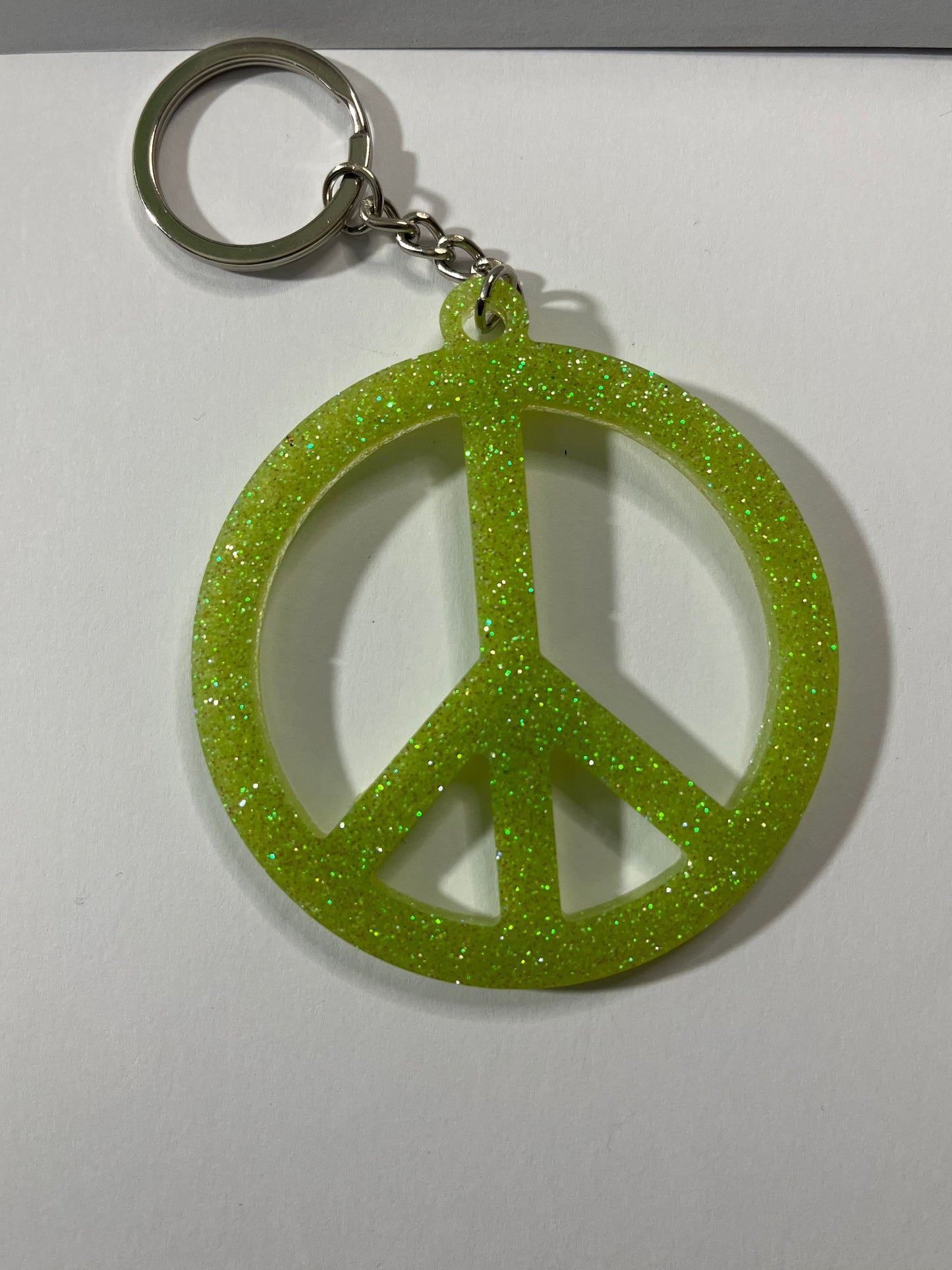 YELLOW/GREEN PEACE SIGN