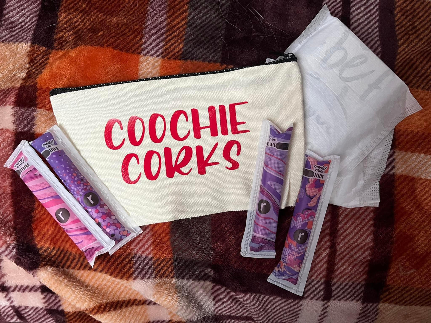 Feminine product/makeup pouch