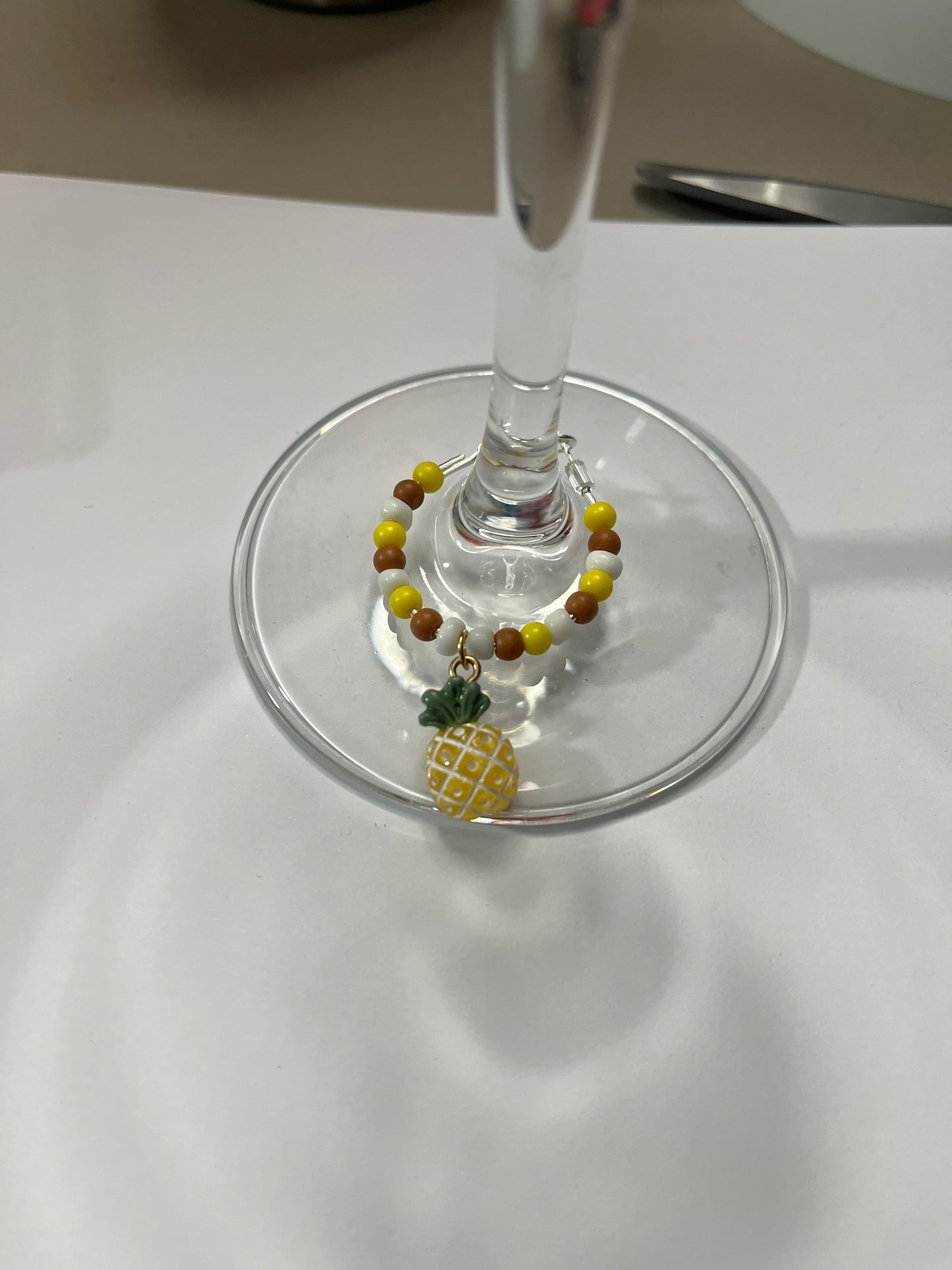 PINEAPPLE WINE CHARM