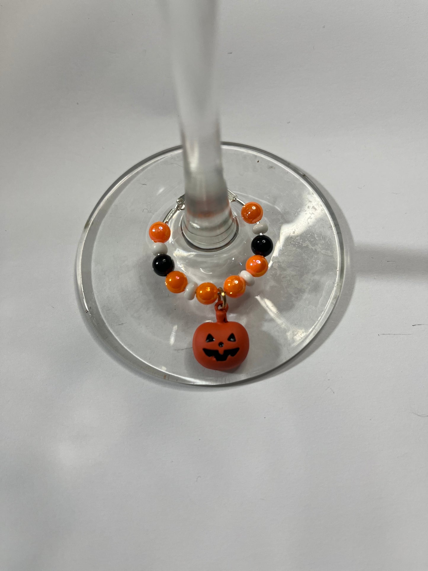 JACK-O-LANTERN WINE CHARM