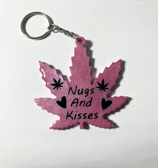 Nugs & Kisses Keychain
