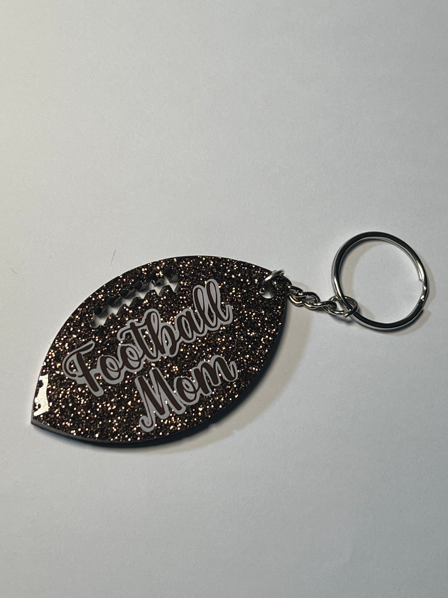 Football Mom Keychain