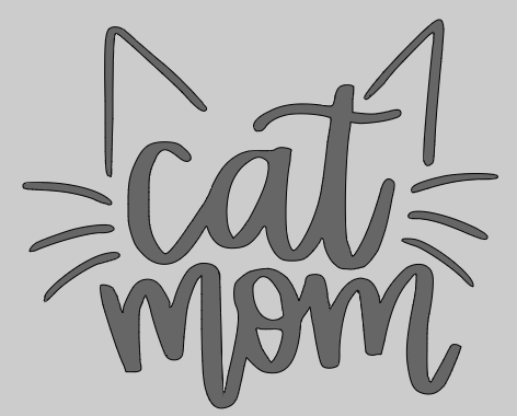Cat Mom decal